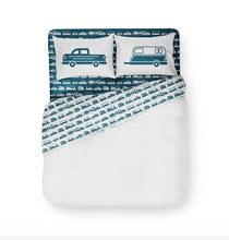 Charger l'image dans la galerie, Ensemble de draps 2 tons à motifs VR-CampingMart