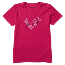 Charger l'image dans la galerie, T-shirt Col en V Taille Plus de Life is Good