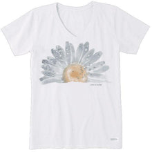 Charger l'image dans la galerie, T-shirt Col en V Taille Plus de Life is Good