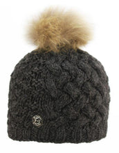 Load image into Gallery viewer, Tuque avec Pompon en Raton de Pleau
