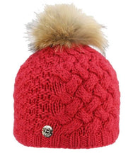 Load image into Gallery viewer, Tuque avec Pompon en Raton de Pleau
