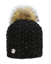 Charger l'image dans la galerie, Tuque avec Bijoux et Pompom en Raton de Pleau
