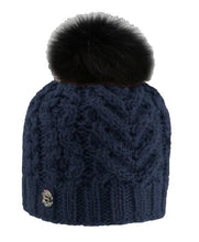 Load image into Gallery viewer, Tuque avec Bijoux et Pompon en Renard de Pleau
