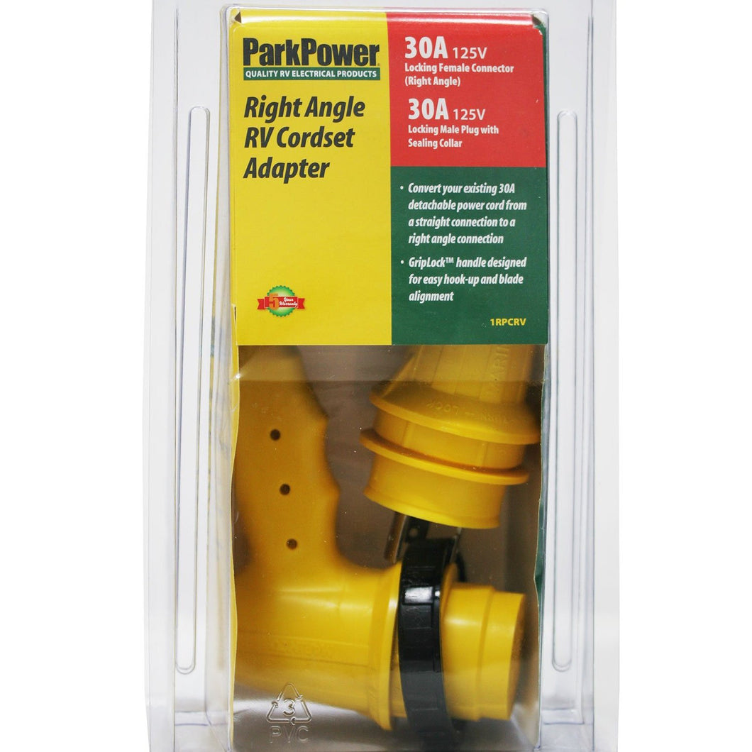 Adaptateur Marinco 30A à angle droit-CampingMart
