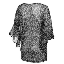 Load image into Gallery viewer, Cache-Maillot Mosaïque Taille Plus de Cover Me
