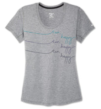 Load image into Gallery viewer, T-Shirt Distance Graphic Taille Plus de Brooks
