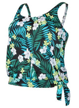 Load image into Gallery viewer, Haut de Tankini Tie Side Blouson Taille Plus de Penbrooke
