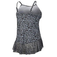 Load image into Gallery viewer, Haut de Tankini Pleated Hi Neck Taille Plus de Penbrooke
