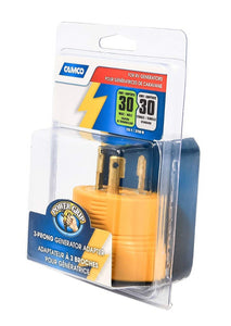 Adaptateur 30 AMPS à 3 broches pour Génératrice-CampingMart