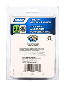 Adaptateur 30 AMPS à 3 broches pour Génératrice-CampingMart