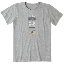 Load image into Gallery viewer, T-Shirt Col Rond Taille Plus de Life is Good
