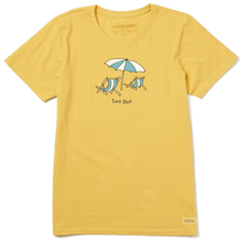 Load image into Gallery viewer, T-Shirt Col Rond Taille Plus de Life is Good

