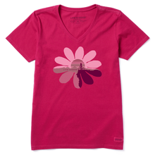 Charger l'image dans la galerie, T-shirt Col en V Taille Plus de Life is Good
