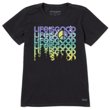 Load image into Gallery viewer, T-Shirt Col Rond Taille Plus de Life is Good

