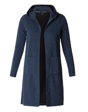 Load image into Gallery viewer, Veste à capuchon Taille Plus de Yesta
