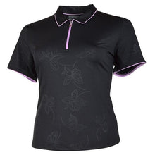 Load image into Gallery viewer, Polo Imprimé Fleuri en Relief Taille Plus de Callaway

