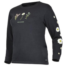 Load image into Gallery viewer, Chandail à Manches Longues Taille Plus de Life is Good
