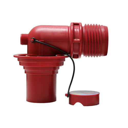 Adaptateur universel en coude pour tuyaux d'égout EZ Coupler-CampingMart