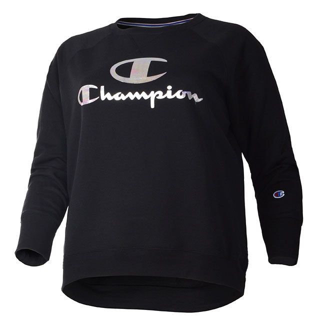 Champion Plus Size Powerblend Boyfriend Crew Shirt