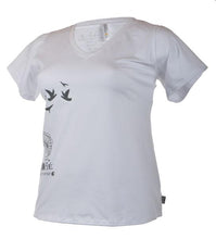 Load image into Gallery viewer, T-Shirt Lavender Taille Plus de Message Factory
