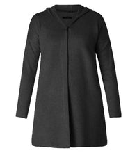 Load image into Gallery viewer, Veste à capuchon Taille Plus de Yesta
