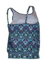 Load image into Gallery viewer, Tankini Taille Plus Ethnic Groove de Penbrooke
