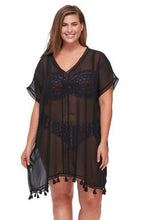 Load image into Gallery viewer, Cache-maillot Taille Plus Solids Abia de Skye
