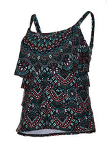 Load image into Gallery viewer, Tankini Aura Ruffle Taille Plus de Coco Reef
