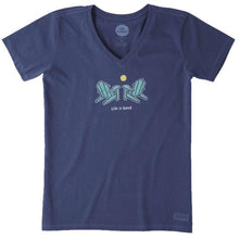 Load image into Gallery viewer, T-shirt Classic Adirondacks Taille Plus de Life is Good
