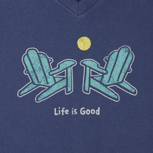 Load image into Gallery viewer, T-shirt Classic Adirondacks Taille Plus de Life is Good
