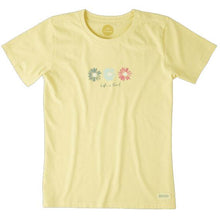 Load image into Gallery viewer, T-Shirt 3 Happy Daisies Taille Plus de Life is Good
