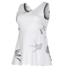 Load image into Gallery viewer, Camisole Pensée envolée Taille Plus de Message Factory
