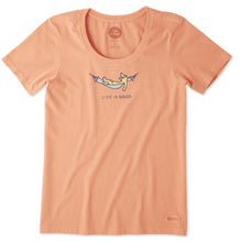 Load image into Gallery viewer, T-Shirt Rocket Hammock Taille Plus de Life is Good
