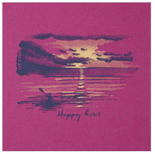 Load image into Gallery viewer, T-Shirt Happy Hour Kayak Taille Plus de Life is Good
