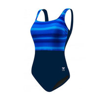 Load image into Gallery viewer, Maillot Controlfit à encolure dégagée Tramonto Taille Plus de Tyr
