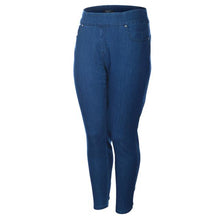 Load image into Gallery viewer, Jeans à enfiler Taille Plus de Simon Chang

