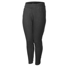 Load image into Gallery viewer, Jeans à enfiler Taille Plus de Simon Chang
