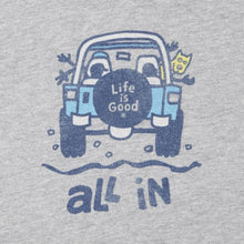Load image into Gallery viewer, T-Shirt All In Taille Plus de Life is Good
