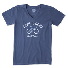 Charger l'image dans la galerie, T-Shirt Go Places Taille Plus de Life is Good
