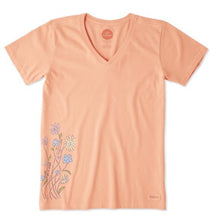 Load image into Gallery viewer, T-Shirt Wildflower Taille Plus de Life is Good
