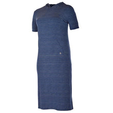 Load image into Gallery viewer, Robe à Capuchon Rayée Supreme Taille Plus de Life is Good
