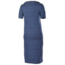 Load image into Gallery viewer, Robe à Capuchon Rayée Supreme Taille Plus de Life is Good
