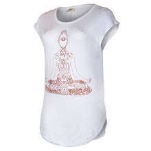 Load image into Gallery viewer, T-shirt Chakra de Vêtements Mandala
