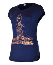 Load image into Gallery viewer, T-shirt Chakra Taille Plus de Vêtements Mandala
