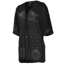 Load image into Gallery viewer, Cache-Maillot Santorini Tile Taille Plus de Dotti
