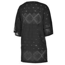 Load image into Gallery viewer, Cache-Maillot Santorini Tile Taille Plus de Dotti
