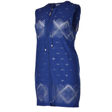 Load image into Gallery viewer, Cache-Maillot Santorini Tile Taille Plus de Dotti
