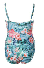 Load image into Gallery viewer, Maillot de Bain Hilo Ruched Taille Plus d'Azura

