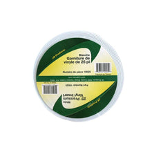 Load image into Gallery viewer, Moulure de vinyle 25' Blanc-CampingMart

