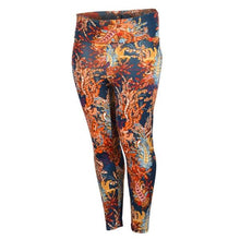 Load image into Gallery viewer, Legging 3/4 Taille Plus de Vêtements Mandala
